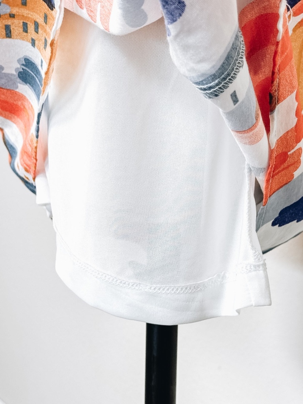 THML Abstract Print Flutter Sleeve Swing Dress XS - D3 - Picture 10 of 12